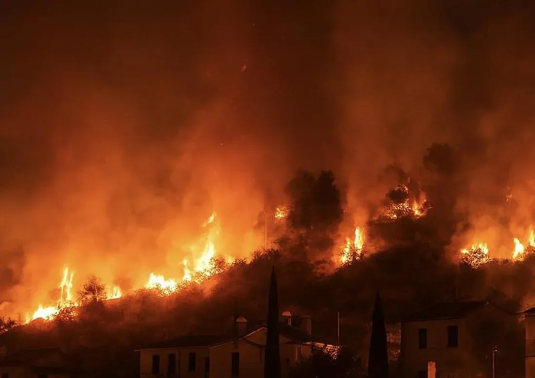 🔥 Air Quality Alert: Limassol Wildfires Trigger Pollution Spikes at CAO-LIM Monitoring Station