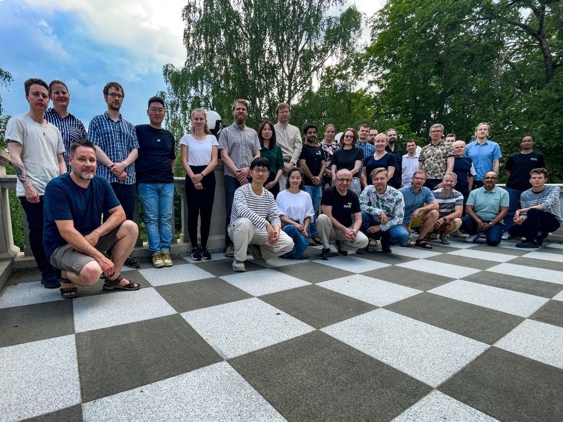 Prof Tuija Jokinen of CARE-C at the 25th Annual Air Ion and Aerosol Workshop in Pühajärve, Estonia